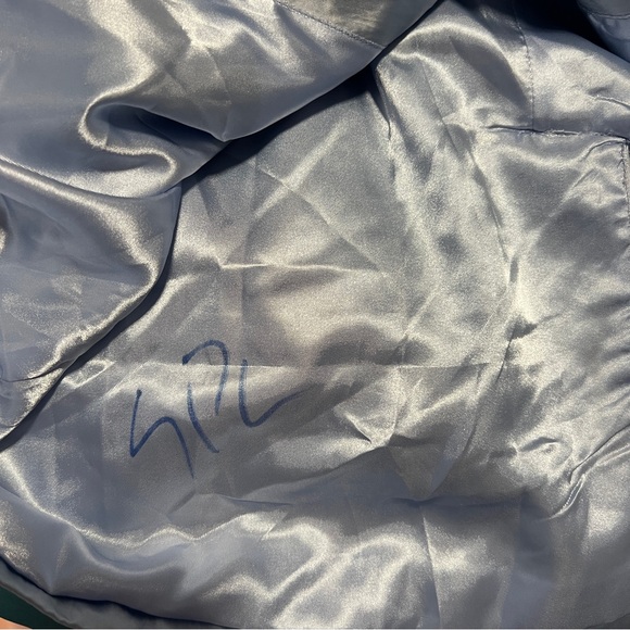 Blanc Noir NWT SAMPLE trench style dress. Blue SIZE SMALL - Picture 5 of 7